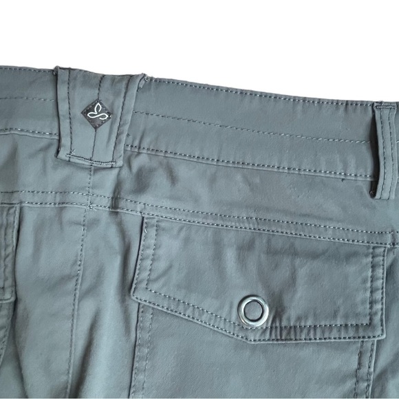 Prana Bermuda Shorts Nylon Stretch Pockets Outdoor Hiking Hybrid Performance 6 - Picture 6 of 9